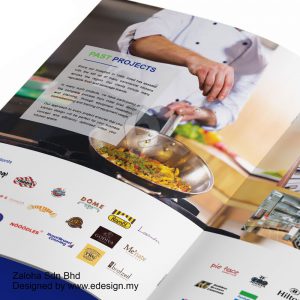 Minimalist Company Profile Design - Allied Food Service