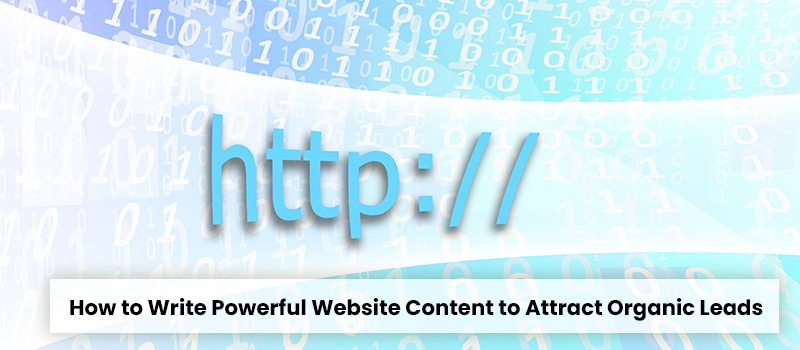 How to Write Powerful Website Content to Attract Organic Leads-1