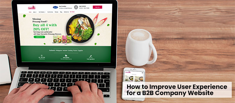 How to Improve User Experience for a B2B Company Website