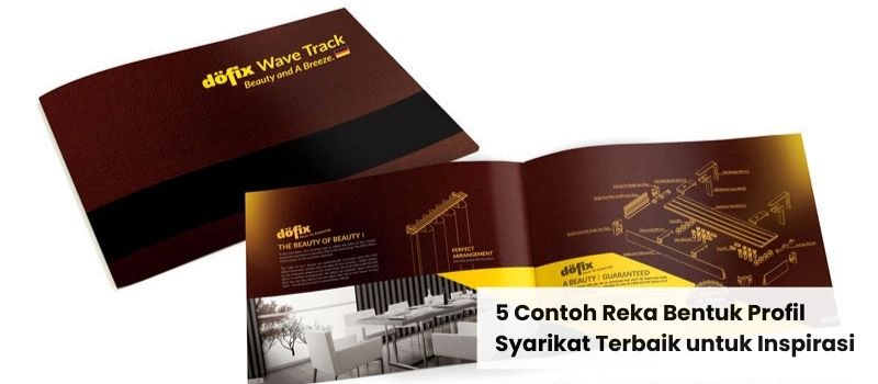 Reka bentuk profil syarikat - kreatif