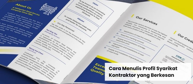 Profil syarikat kontraktor - Perkhidmatan