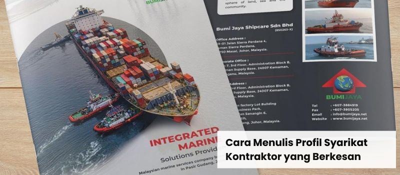 Profil syarikat kontraktor - maklumat hubungan