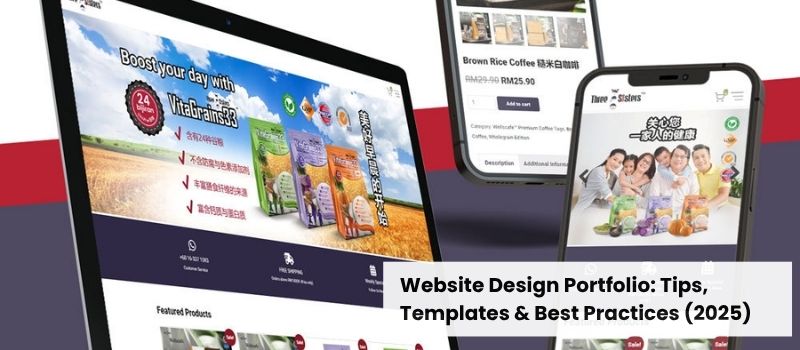 Website Design Portfolio: Tips, Templates & Best Practices (2025)