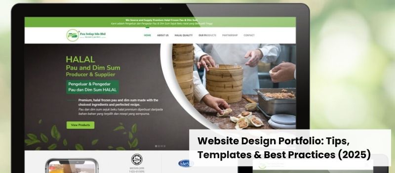 Website Design Portfolio: Tips, Templates & Best Practices (2025)